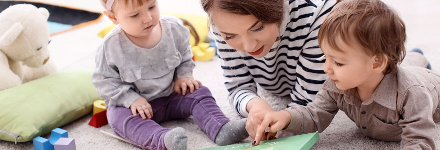 service de garde d'enfant professionnel